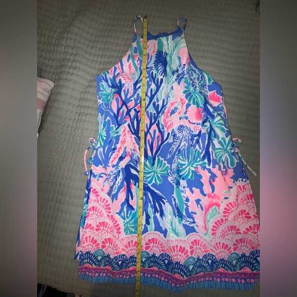 Lilly Pulitzer Jet Stream Engineered Romper size 4. EUC. Worn once - Picture 4 of 12